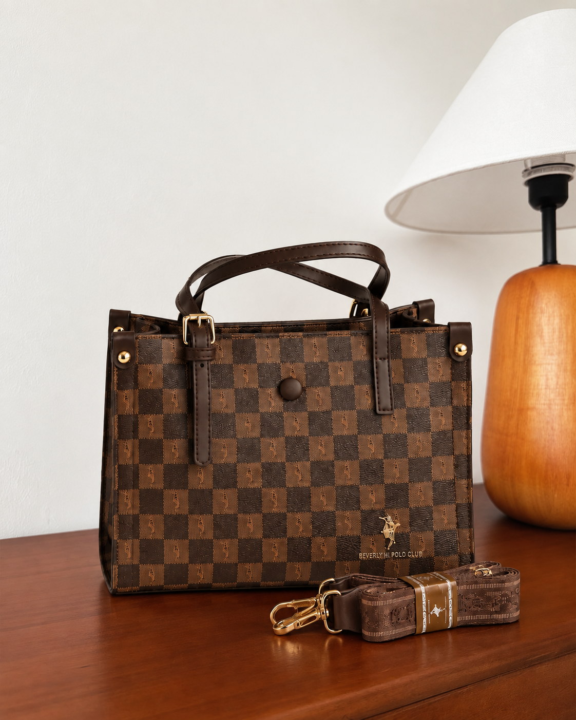 Damier Brown Checker Tote