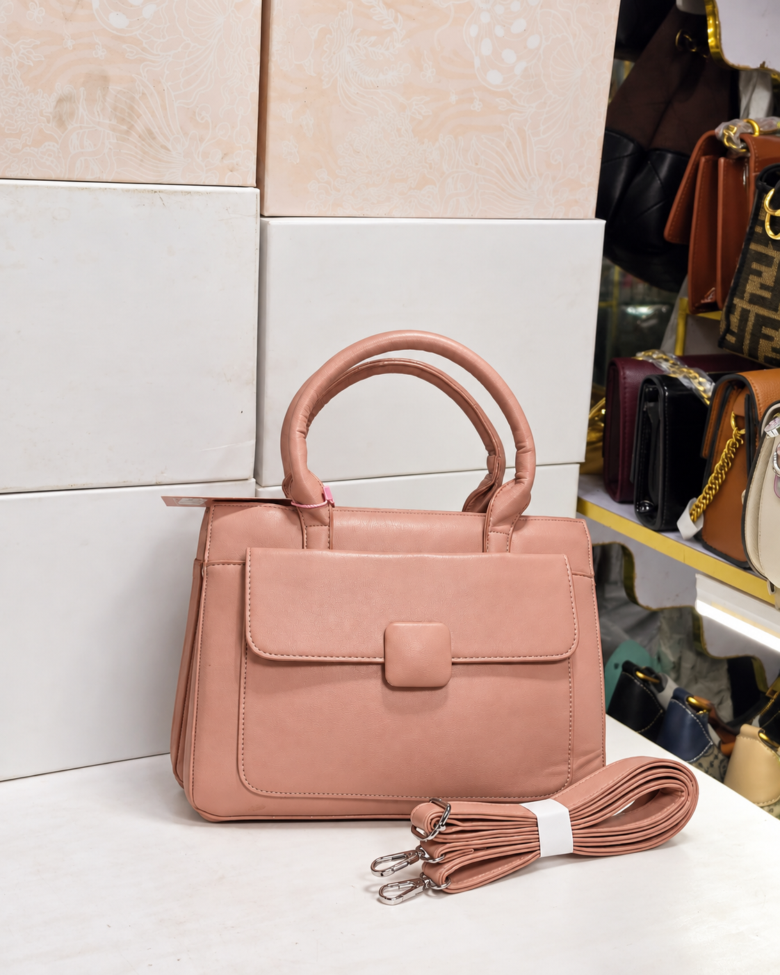 Celeste Rosewood Satchel