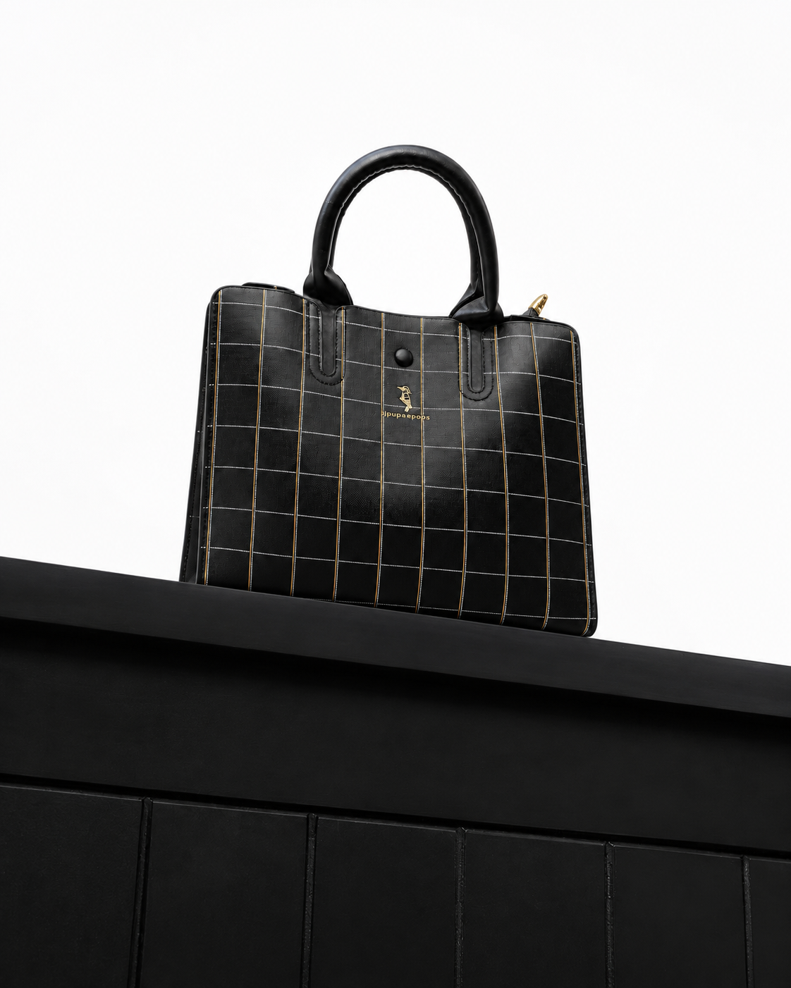 Windsor Noir Structured Satchel