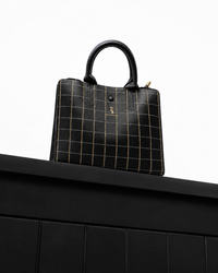Windsor Noir Structured Satchel