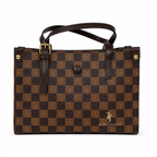 Damier Classic Structured Tote – Brown Checker