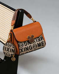Sienna Terracotta Two Tone Crossbody