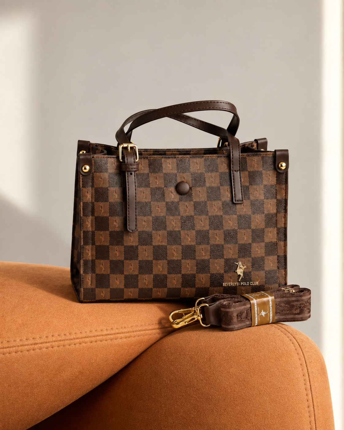 Damier Brown Checker Tote
