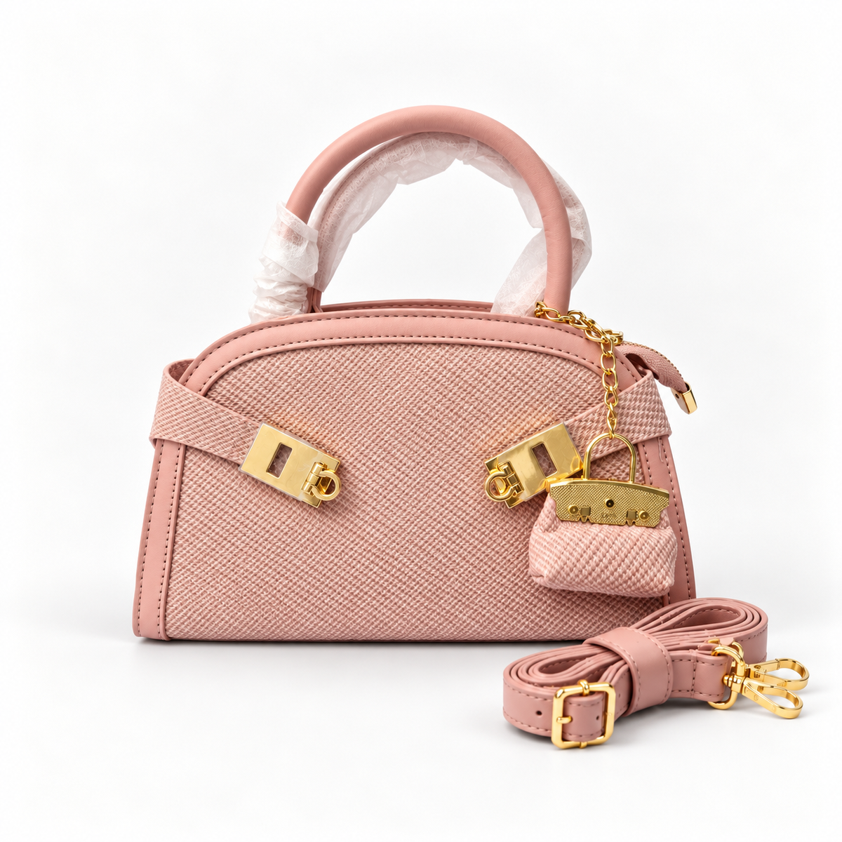 Sorrento Straw Dome Satchel