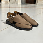 Premium Brown Suede Peshawari Sandal