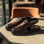 Tobacco Heritage Handcrafted Brown Peshawari Sandal