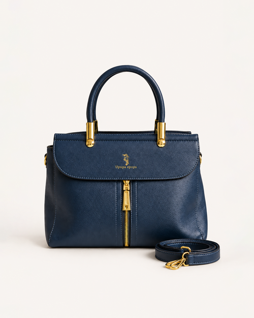 Riviera Midnight Blue Satchel