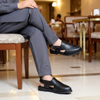 Men’s Urban Black Peshawari Sandals