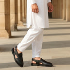 Men’s Urban Black Peshawari Sandals