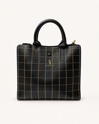 Windsor Noir Structured Satchel