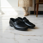 Men’s Black Premium Formal Leather Loafers