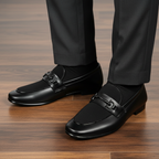 Men’s Black Premium Formal Leather Loafers