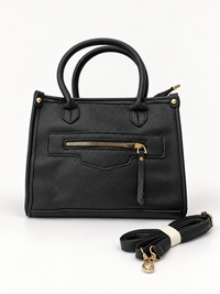 Beaumont Beige Structured Satchel