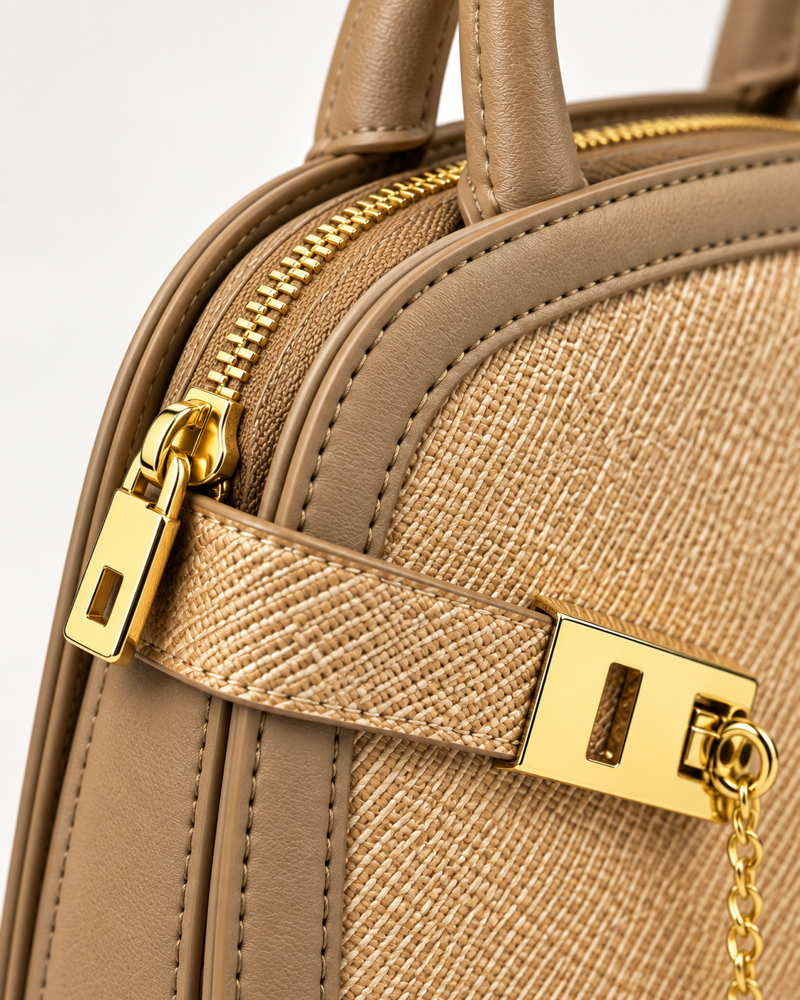 Sorrento Straw Dome Satchel